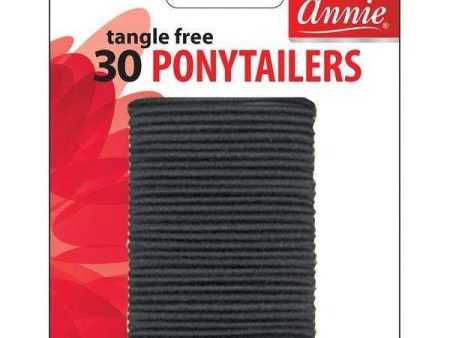 Annie No Tangle Ponytailers 3 1 2In 30ct Black For Discount