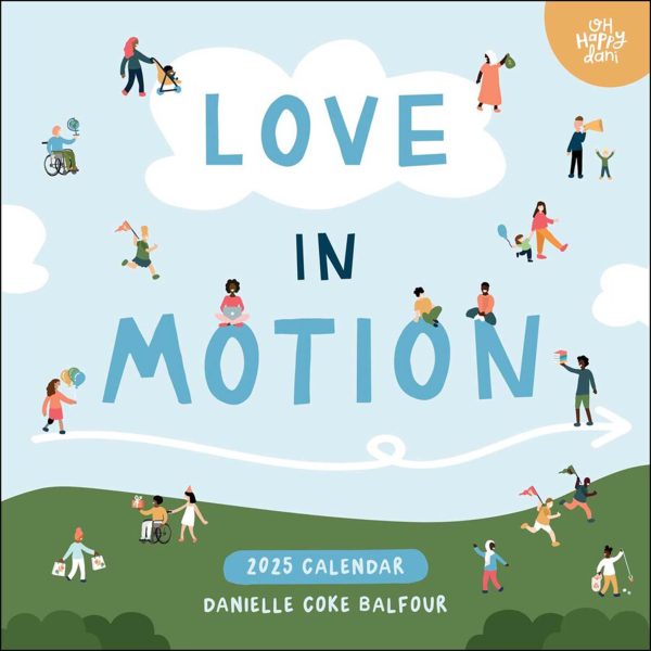 2025 Love In Motion Wall Calendar Sale