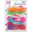 Joy Hair Barrettes 10Ct Rainbow Colors For Cheap