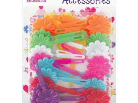 Joy Hair Barrettes 10Ct Rainbow Colors For Cheap