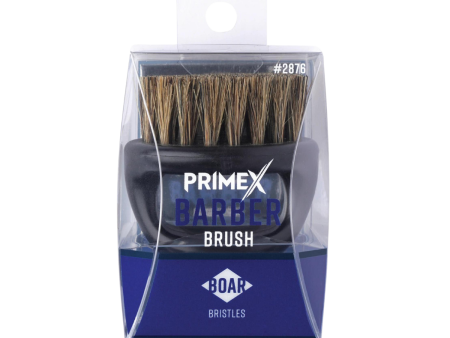 PrimeX Barber Knuckle Brush Black Boar Bristle Discount