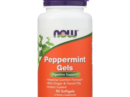 Now Foods - Peppermint Oil Enteric - 1 Each-90 Sgel Supply