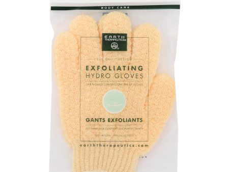 Earth Therapeutics - Exfoliating Gloves Natural - 1 Each - Pair For Cheap