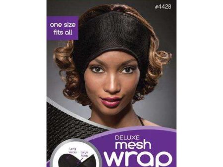 Ms. Remi Deluxe Mesh Wrap Black Online Hot Sale