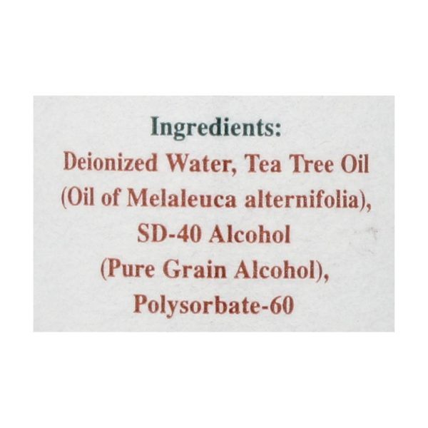 Tea Tree Therapy Water Soluble Tea Tree Oil - 2 Fl Oz Supply