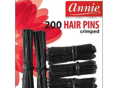 Annie Hair Pins 1 3 4  & 2 1 2  200Ct Black Online