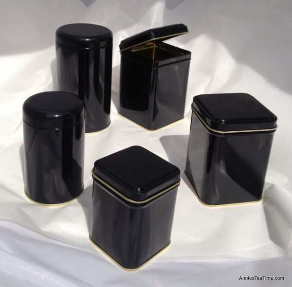 Black small square 50g Storage Tin Sale