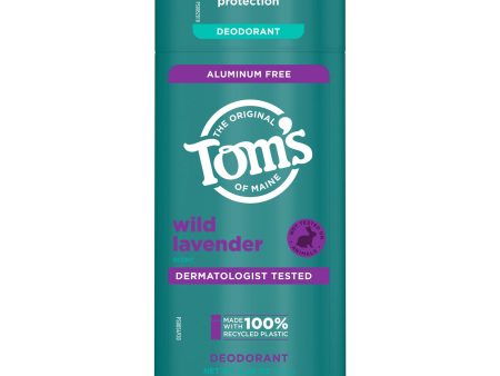 Tom s Of Maine - Deodorant Stick Lavender - Case Of 6 - 3.25 Ounces Supply