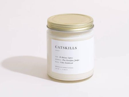 Brooklyn Candle Studio Catskills Minimalist Scented Candle Hot on Sale