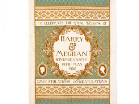 Royal Wedding of Prince Harry and Meghan Markle Tea Towel Traditional Online now