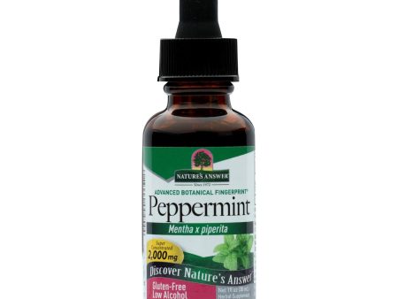 Nature s Answer - Peppermint Leaf - 1 Fl Oz Online Hot Sale