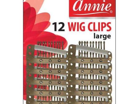 Annie Wig Clips Large 12Ct Blonde Online