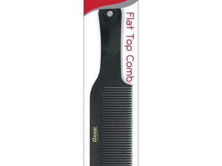 Annie Flat Top Comb Black Supply