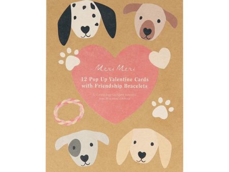 Meri Meri Dog Valentine Cards (Set of 12) Online Hot Sale