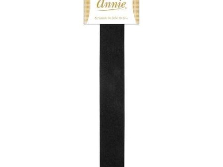 Annie Non-Slip Headband Black Silicone Lining 3cm Online Sale