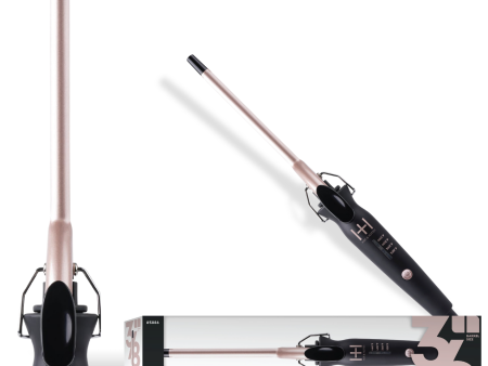 Hot & Hotter Extra Long Ceramic Tourmaline Curling Iron 3 8 Inch Black Online now