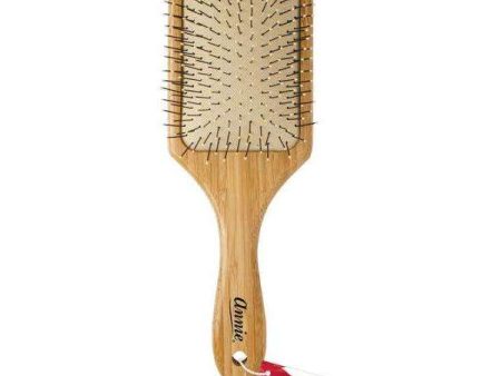 Annie Bamboo Cushion Paddle Brush Flexible Bristle Supply