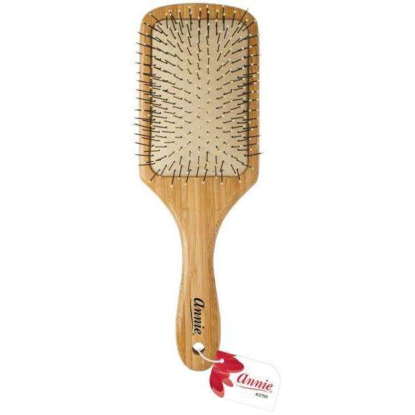 Annie Bamboo Cushion Paddle Brush Flexible Bristle Supply