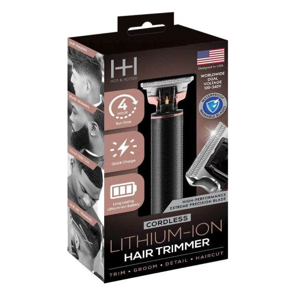 Hot & Hotter Cordless Lithium-Ion Hair Trimmer Online