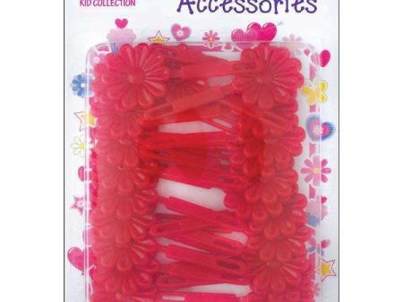 Joy Hair Barrettes Red on Sale