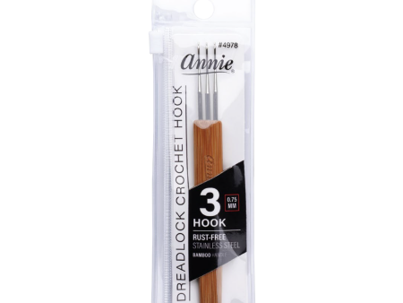 Annie Dreadlocks Crochet Needle 3 Hook (0.75mm) For Discount