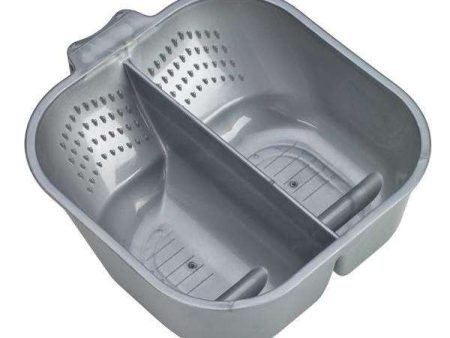 Annie Divided Tint Bowl with Rubber 700ml Grey Cheap