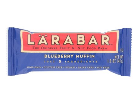 Larabar - Blueberry Muffin - Case Of 16 - 1.6 Oz Online Hot Sale