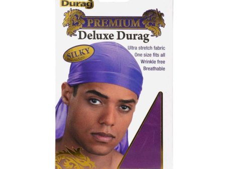 Mr. Durag Silky Deluxe Durag Purple Online Hot Sale