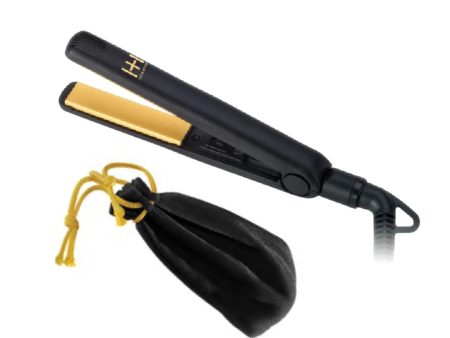 Hot & Hotter Gold Ceramic Flat Iron Mini 5 8 Inch Supply