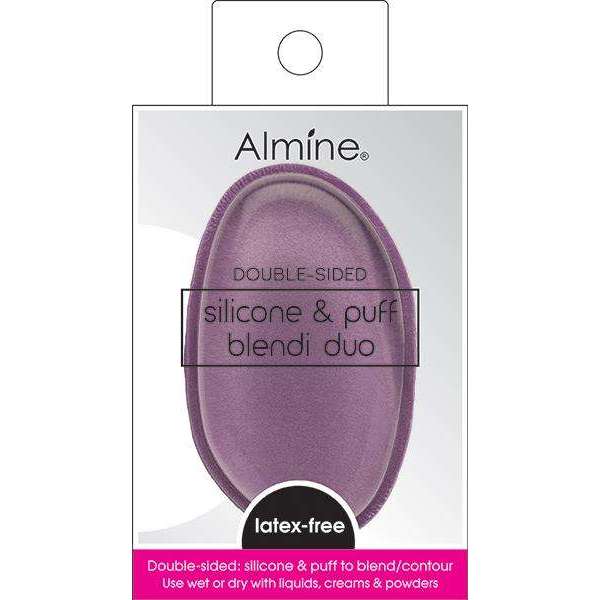 Almine Silicone & Puff Blendi Duo Leafshape Latex Free Online Hot Sale