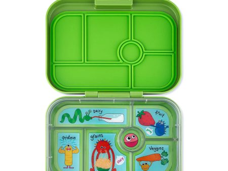 Yumbox 6 Compartment Lunchbox in Matcha Green Funny Monsters Online