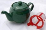 Chatsford Strainer Teapot Green (4 cup), Strainer Included Sale