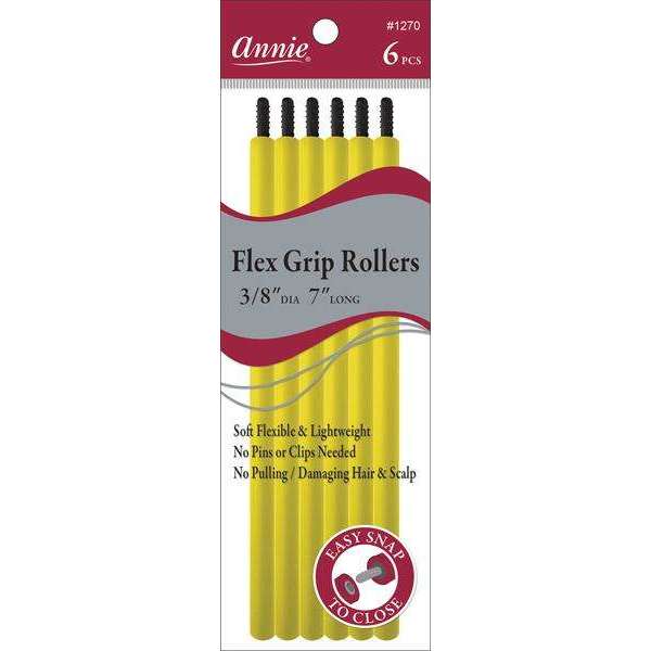 Annie Flex Grip Rollers 3 8 Inch Yellow Discount