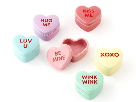 Conversation Heart Ring Box on Sale