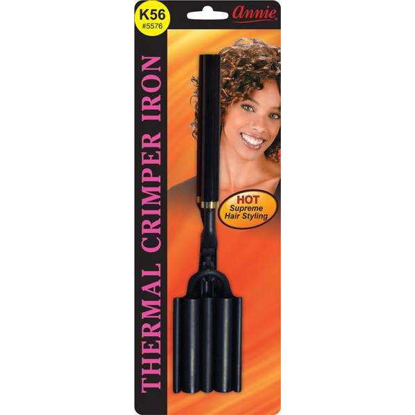 Annie Thermal Crimper Iron K56 Black Supply