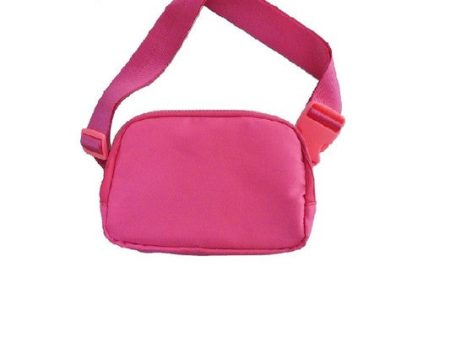 Crossbody Fanny Pack-Hot Pink Hot on Sale