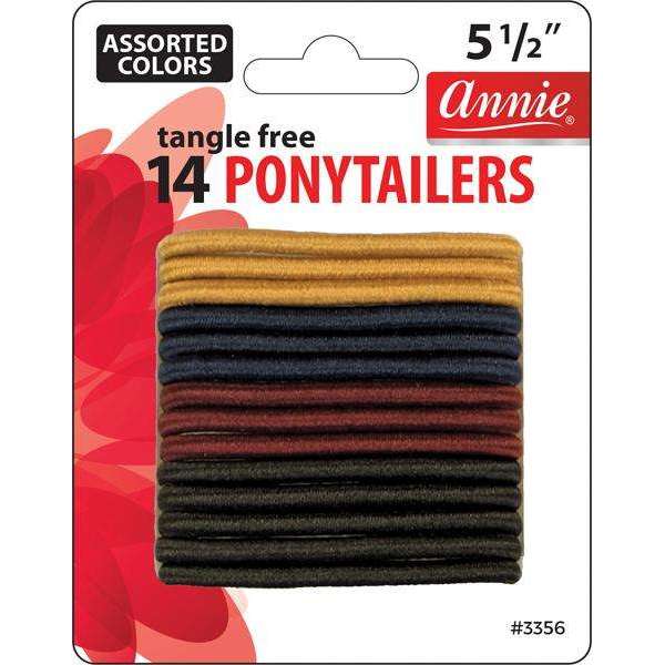 Annie No Tangle Ponytailers 5 1 2In 14ct Asst Color For Cheap