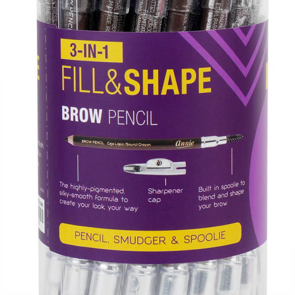 Annie Fill and Shape Brow Pencil with Sharpener & Spoolie 36ct For Cheap