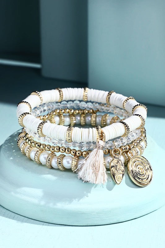 Tassel & Charms Bracelet Online now