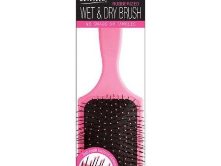 Annie Wet & Dry Paddle Brush Pink Supply