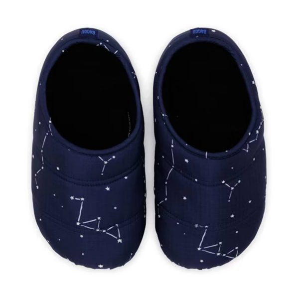 Baggu Puffy Slippers in Constellation Midnight Online now