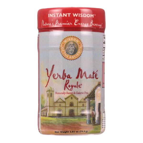 Wisdom Natural Organic Yerba Mate Royale Tea - 2.82 Oz Hot on Sale