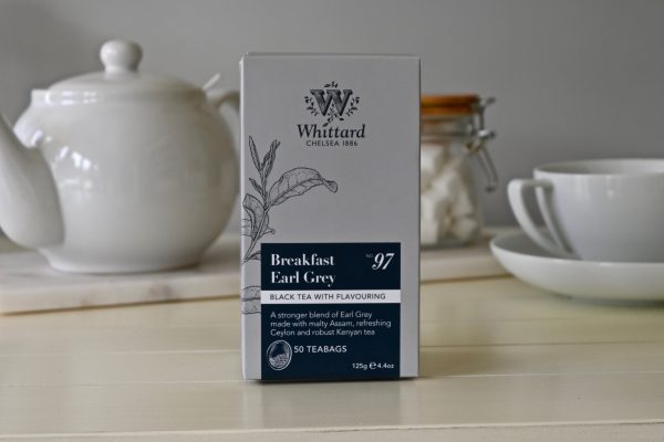 Breakfast Earl Grey Black Tea 50 Round Teabags Whittard- Best By: 8 2020 For Cheap