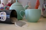 Tea pot with matching cup and 20 tea bags Gift set Online Hot Sale