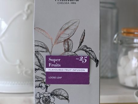 Super Fruits Loose Lead Fruit Infused Tea 75g Whittard - Best By: 3 2020 Fashion