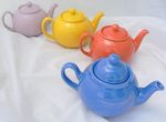 4 cup Teapot Assorted Colors Made in England on Sale