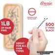 Annie Bob Pins 2In 1Lb Black Online Sale