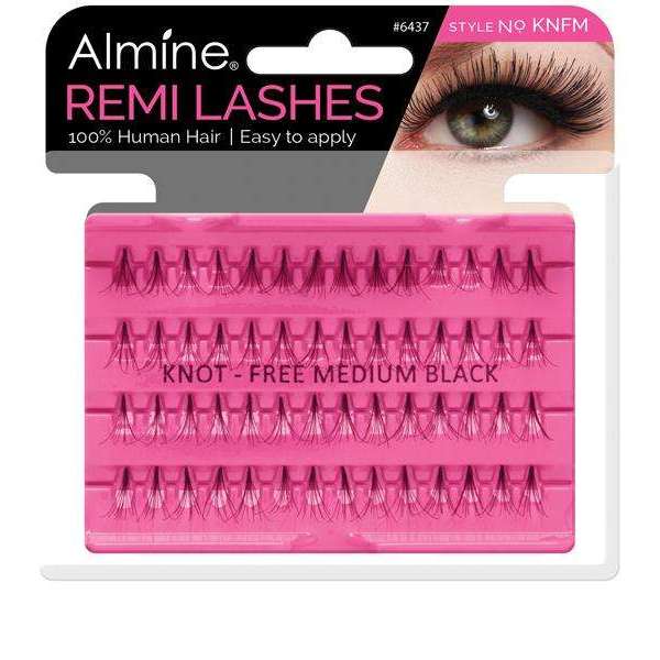 Almine Knot Free Individual Lashes Medium Fashion