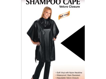 Annie Shampoo Cape 45  x 54  Black Online Sale