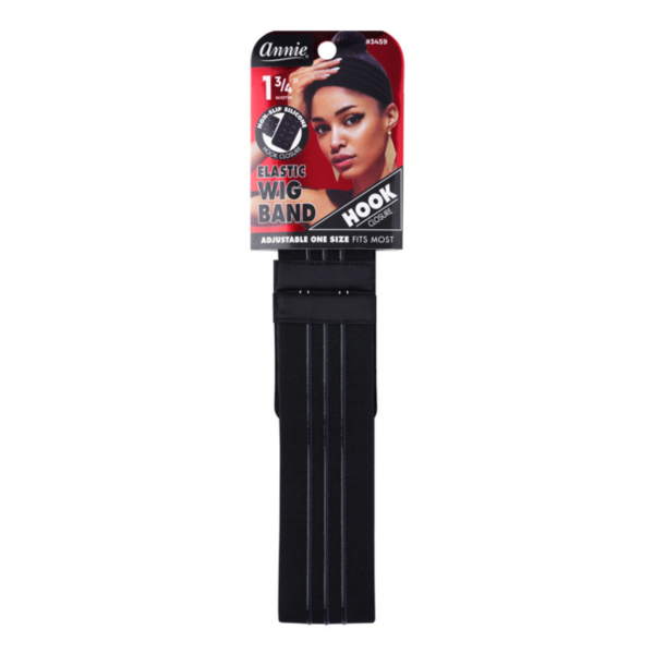 Annie Hook Wig Band 4.5cm Silicone Grip Black Online